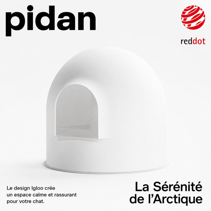 pidan — Maison de toilette Igloo avec pelle