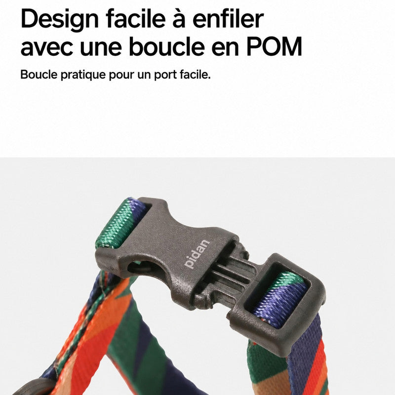 pidan — Ensemble harnais réglable et laisse pour chat
